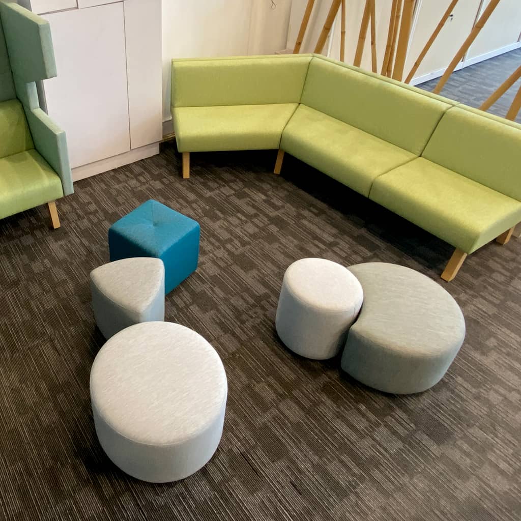 pouffe lima, small, square