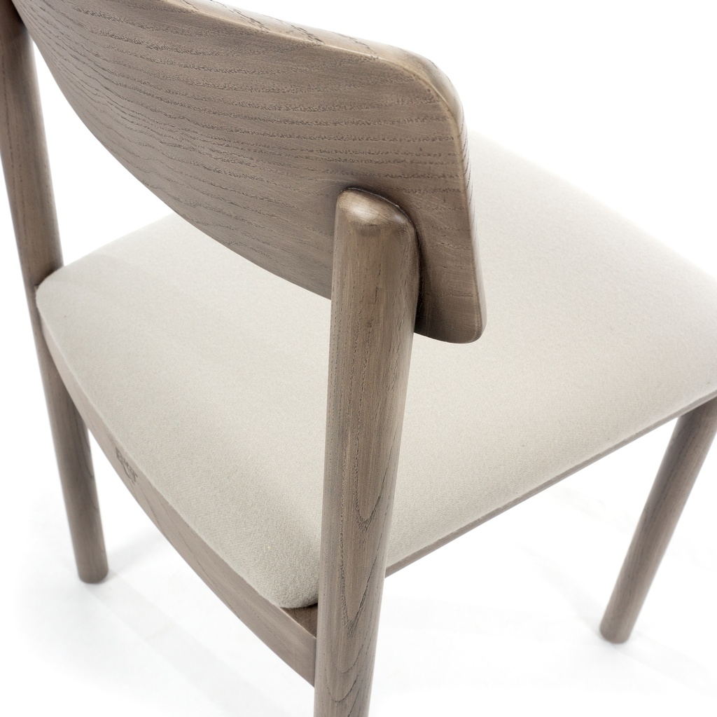 Dante partly upholstered chair