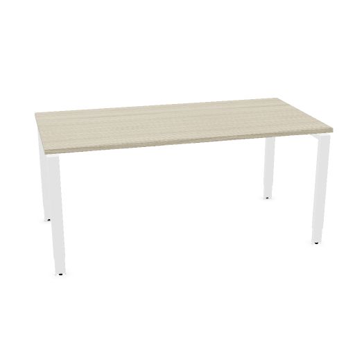 Mox Pro top 160x80cm (Top color: R - Driftwood | Height Adjustability: 2 - Height adjustable | Leg Colour: 4 - White)