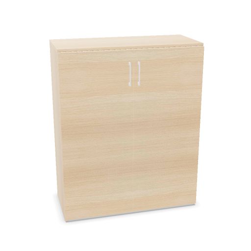 Opbergen M-Store cupboard 120x99 cm (Color body : P - Bleached Oak | Color door : P - Bleached Oak | Color top : P - Bleached Oak)