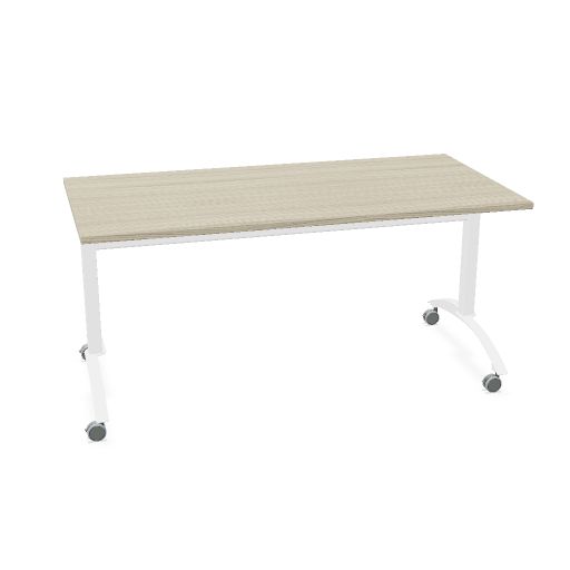 Pitch frame 1600mm width (Colour : 80 - White | Top decor: Driftwood)