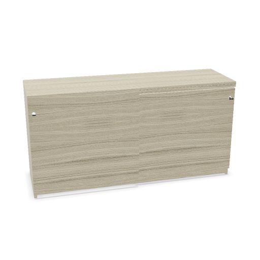 Opbergen M-store sliding door cabinet 78x160x50cm (Color body : R - Driftwood | Color door : R - Driftwood | Color top : R - Driftwood)