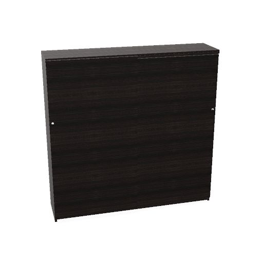M-store schuifdeur 195x200x50cm (Kleur romp : Hacienda zwart | Kleur deur : Hacienda zwart | Bladdecor : Hacienda zwart)