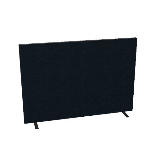 myscreen 110 x 160 cm (Model: Vaste voet | Akoestische vulling: Akoestische vulling | Framekleur : Zwart | Stoffering : 75 - Rhapsody | Stof Kleur: 608 | Prijsklasse: Stofgroep 1)