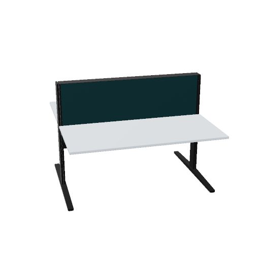 MAX T-Range 160x75cm + 160x75cm (duo des (Leg Colour: Black | Top color: Grey | Range: 80 - Fiji | Colour: 16 Pleco (YA313) | Priceclass: Fabric range 1 | Adjustabilty: Height adjustable)
