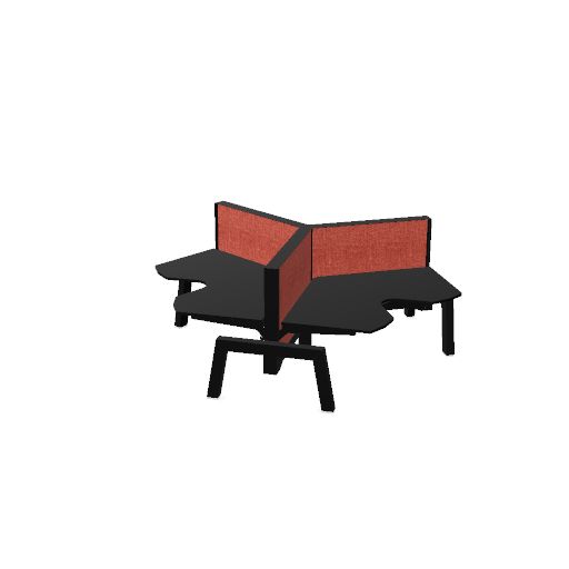 Max Hybrid 3x wing (Poot type: Gelakt | Pootkleur : Zwart | Framekleur : Zwart | Bladdecor: Zwart | Range: Harmony | Kleur: 300 | Priceclass: Stofgroep 1 | Verstelbaarheid: Hoogte instelbaar)