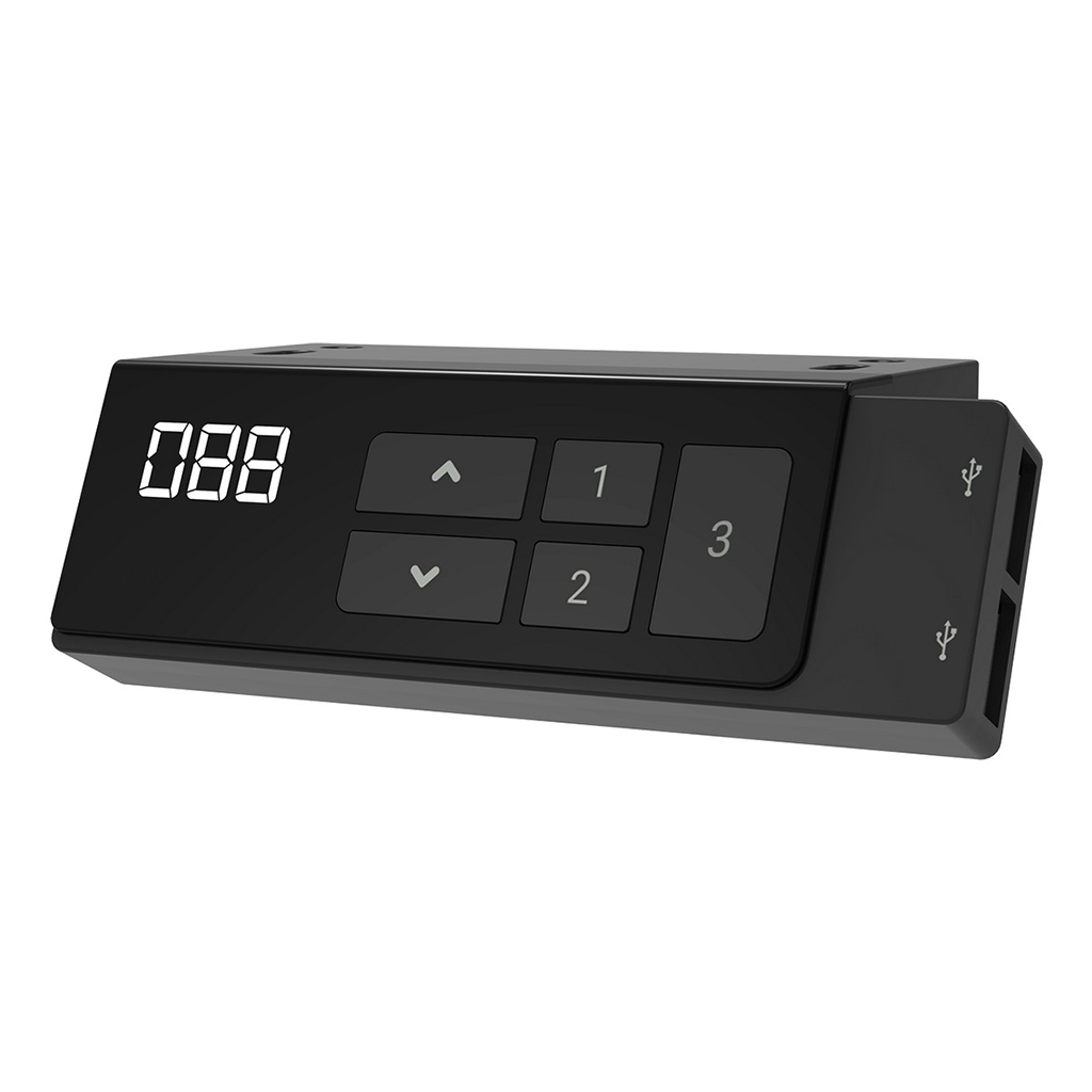 markant memory display with 3x memory, 1x usb-a, 1x usb-c