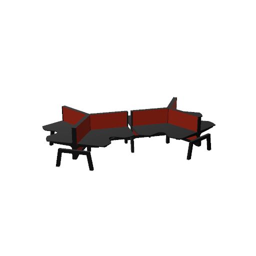 Max Hybrid 6x wing (Poot type: Gelakt | Pootkleur : Zwart | Framekleur : Zwart | Bladdecor: Zwart | Range: 80 - Fiji | Kleur: 11 Goldifsh (YA304) | Priceclass: Stofgroep 1 | Verstelbaarheid: E-drive Zit-sta)