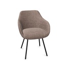 Rome Rome Chair 
4-Leg (Range: 4 - Harmony | Colour: 100 | Priceclass: Fabric range 1 | Frame colour: Black)