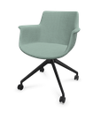 York Swivel chair with wheels