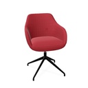 Rome Chair 
Swivel (Range: 12 - Era | Colour: 05 CSE06 Cycle | Priceclass: Fabric range 4 | Frame colour: Black)