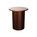 Drage Ø48x52h Low Table (Table Top Type: Metal Base | Table Top Material: Metal | Table Top Color: Terracotta RAL 8004 | Dimension | Country: 555)