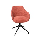 Rome Chair 
Swivel (Range: Harmony | Colour: 300 | Priceclass: Fabric range 1 | Frame colour: Black)