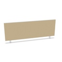 myscreen 55 x 160 cm (Model: Desk Clamp | Acoustics: Acoustic | Frame Colour: Silver | Fabric: 80 - Fiji | Fabric Colour: 09 Catfish (YA300) | Priceclass: Fabricgroup 1)