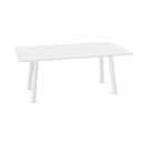 Workways Workways Meet! (Worktop colour: 0K - White | Legs: White)
