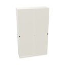 2-Store 120 x 200 (Cabinet Color: White | Material Doors: Powder Coated | Powder Coated Color: White)