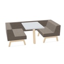 POD 2 - Laag (Pootkleur : Hollands Essen | Decorkleur: Grijs | Fabrikant: Markant | Range: Rhapsody | Material colour: 100 | Prijsklasse: Stofgroep 1)